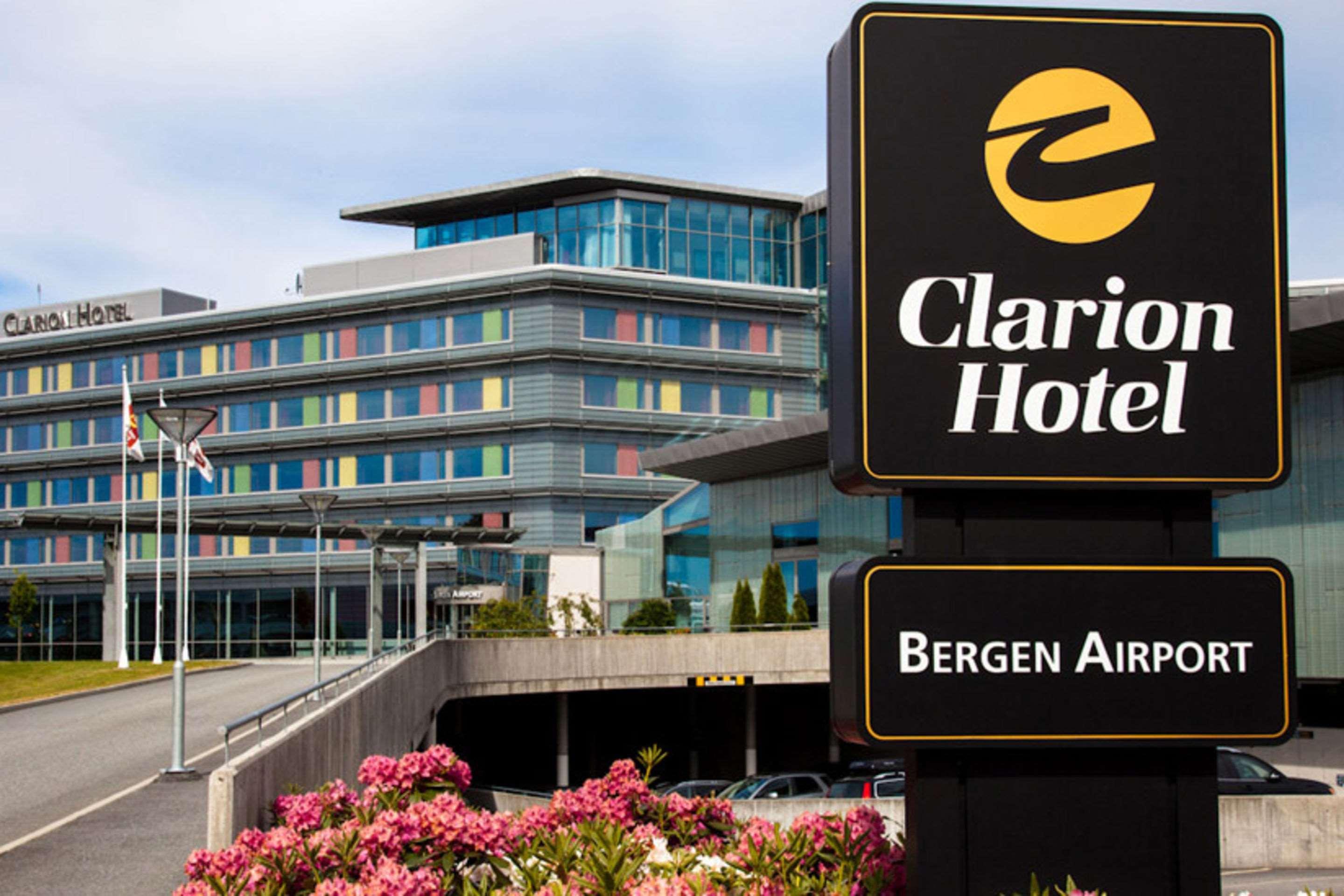 Clarion Hotel Bergen Airport Экстерьер фото